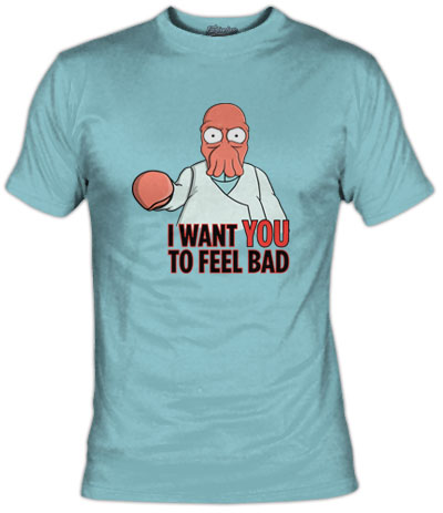 Zoidberg T-Shirt I Want You To Feel – BRUTALITEE