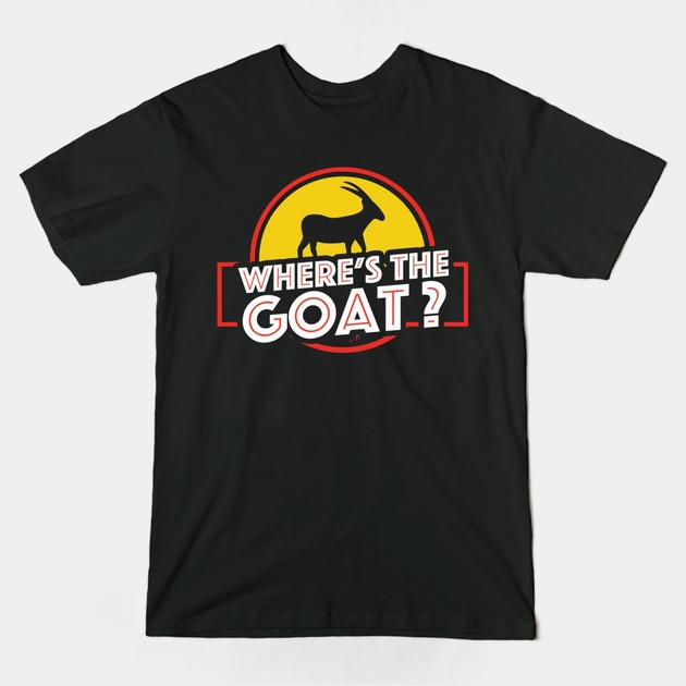 Where's The Goat T-Shirt | Jurassic Park | Jurassic World